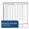 Roaring Spring Student Plan Book, 40-Weeks: Six-Subject Day, Blue/White Cover, 100 11 x 8.5 Sheets 12145 - alternate 4